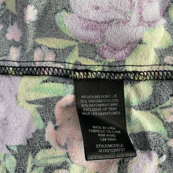 AFRM Brandis Mini Dress Strapless Corset In Floral Print Size M - Picture 8 of 10